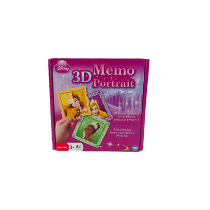 Memo 3D portrait - Princesses Disney