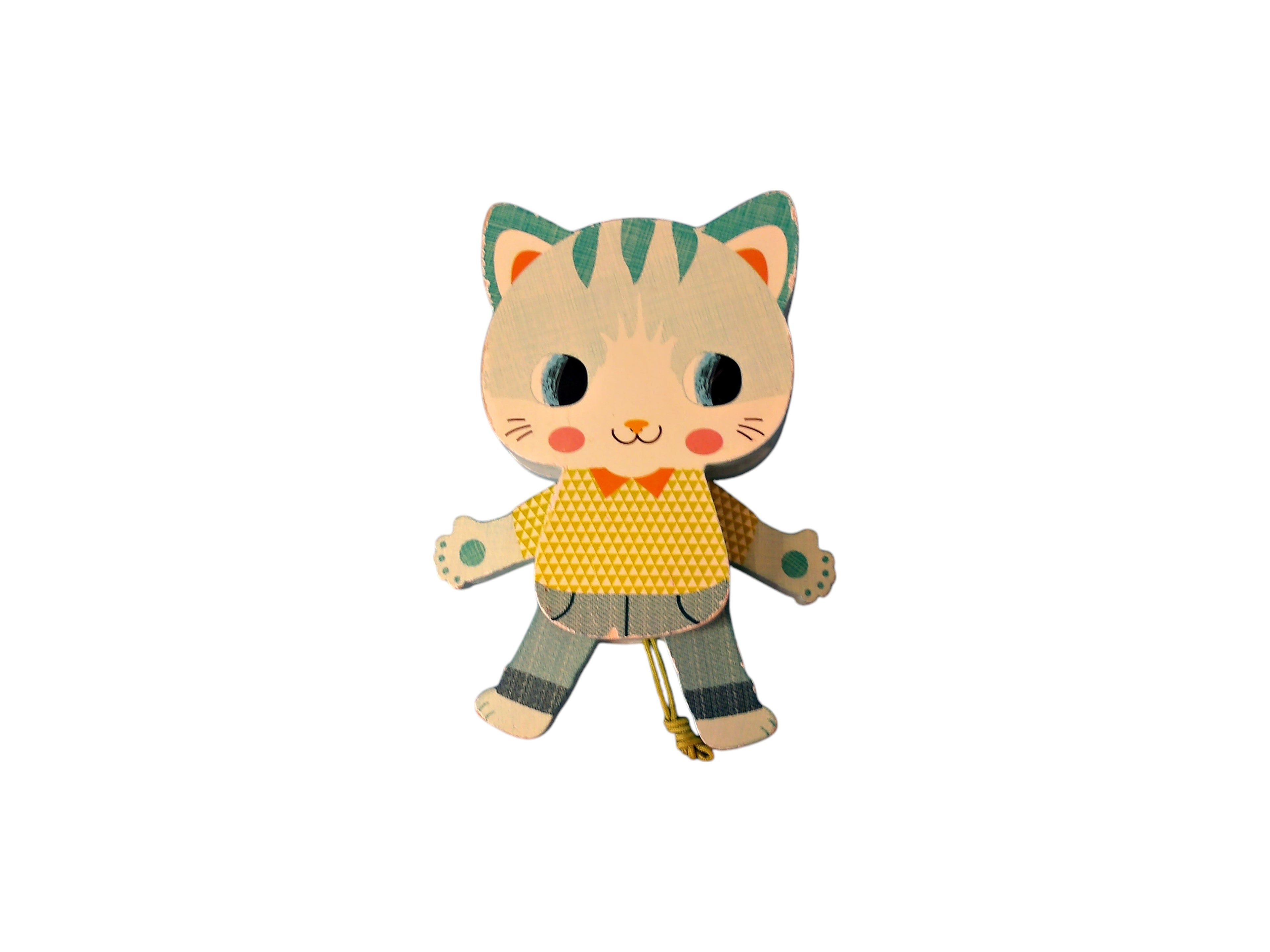 Chat pantin articulé