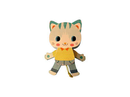 Chat pantin articulé