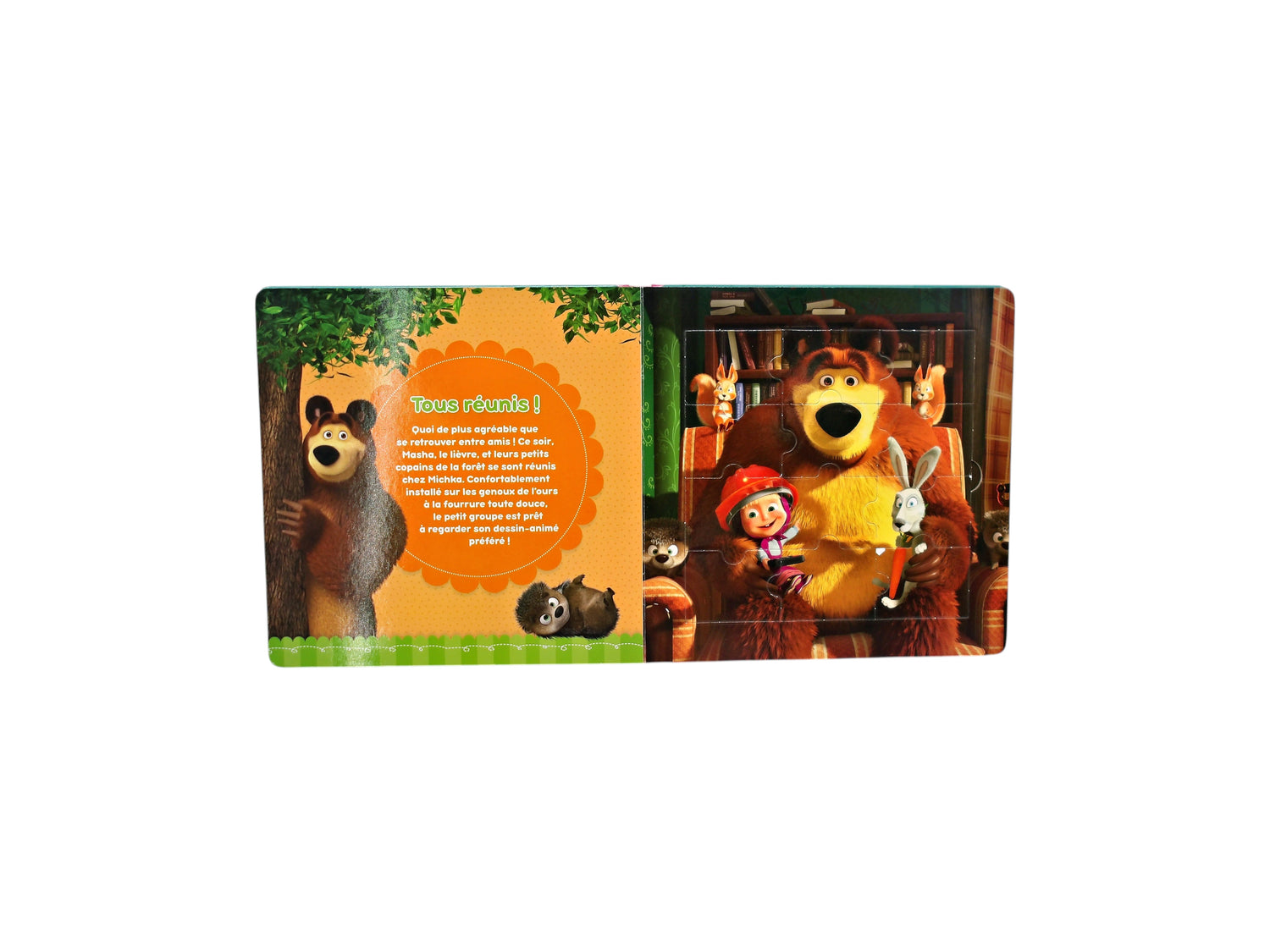 Masha et Michka - Mon joli livre puzzle