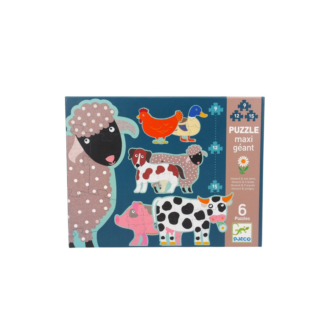 Puzzle - Maxi géant - Honoré et ses amis