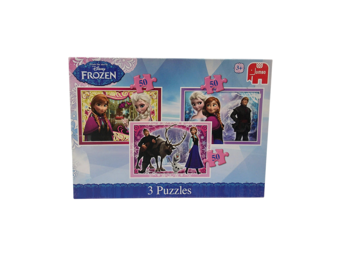 Puzzle - Reine des Neiges - 3 x 50 pièces