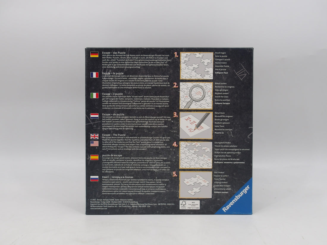 Escape Puzzle-Temple Ankor Wat - 759 pièces- Édition 2021