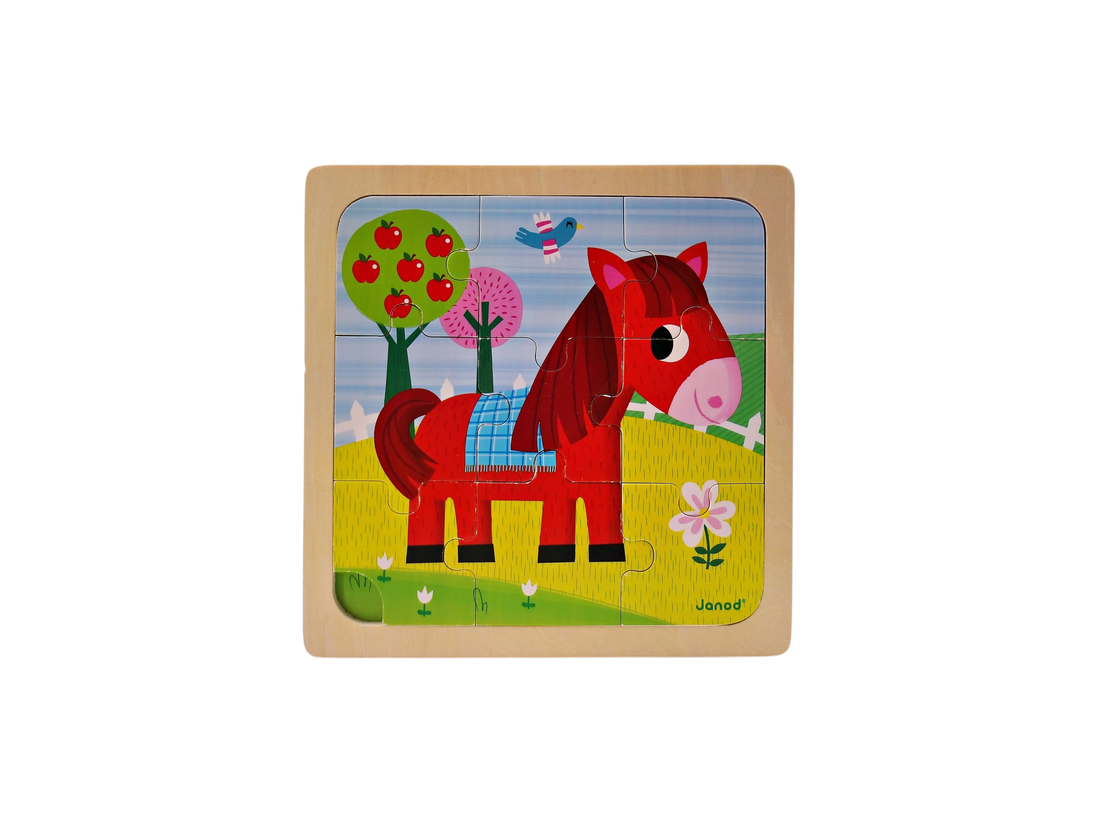 Puzzle - Cheval Tornado - 9 pièces