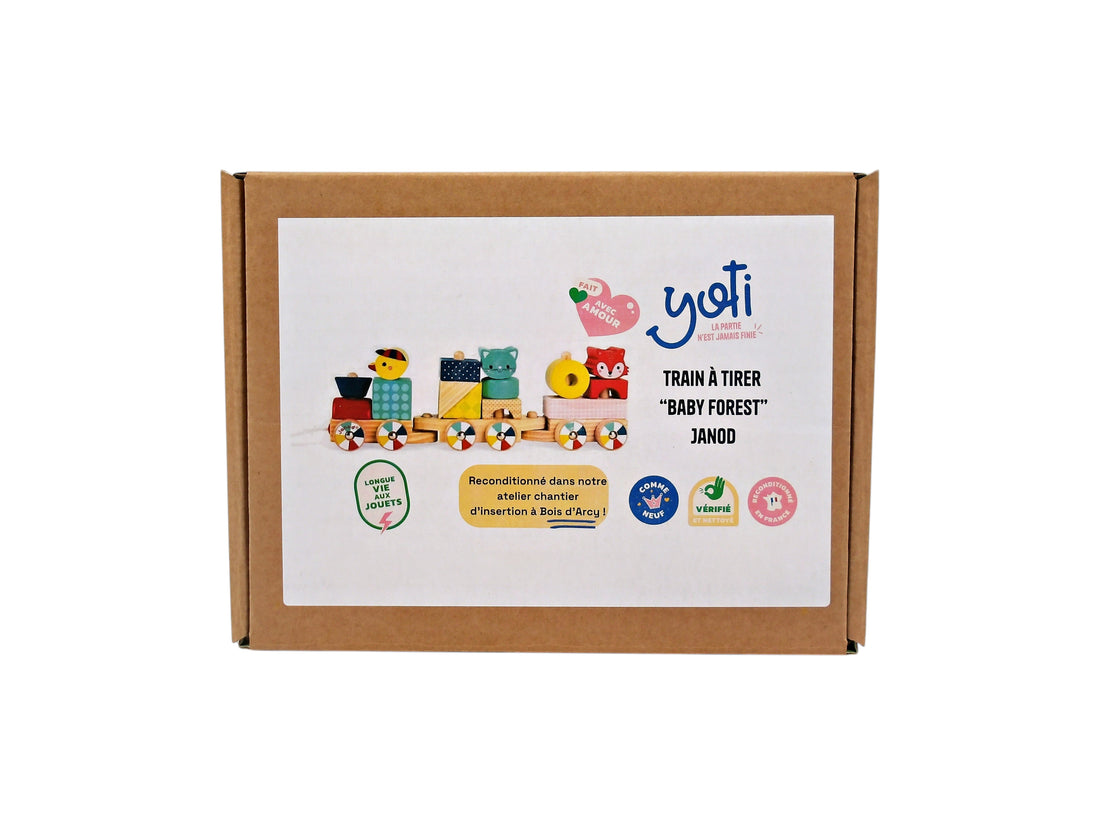 Train à tirer - Baby forest