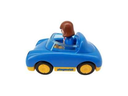Playmobil 1.2.3 - Voiture cabriolet - Set "LIBRE"
