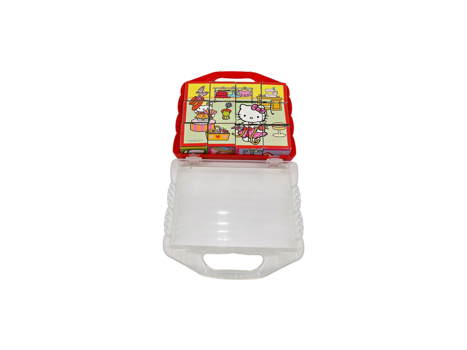Valisette puzzle cube - Hello Kitty - 12 pièces