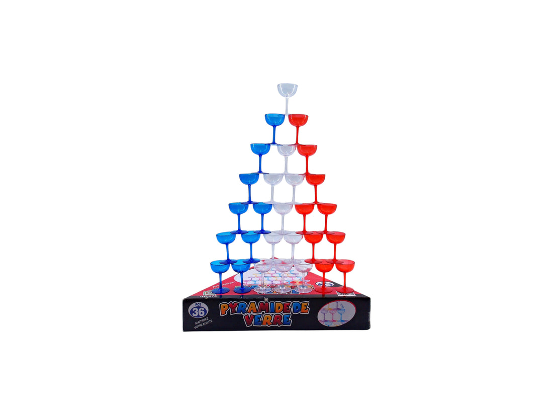 Pyramide de verres