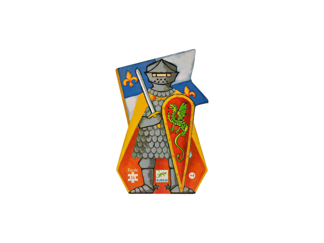 Puzzle - Le chevalier au dragon - 36 pièces