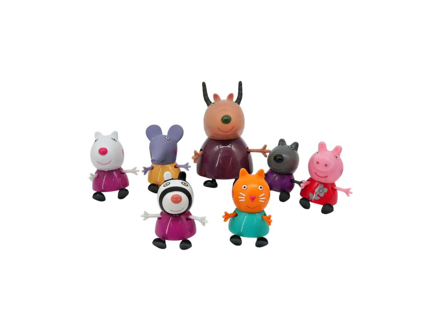 Figurines - Peppa Pig en classe - x7