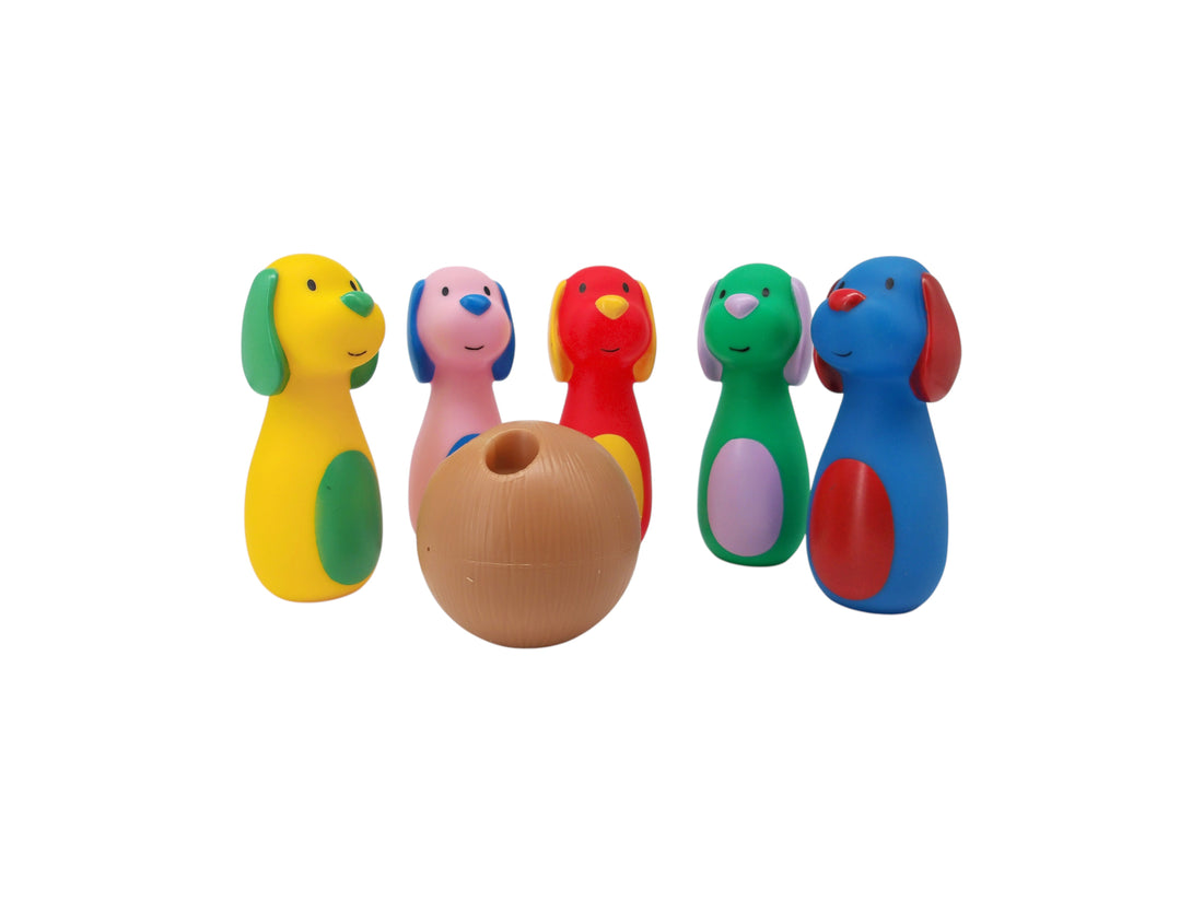Bowling - Jeu de quilles souples - Chiens