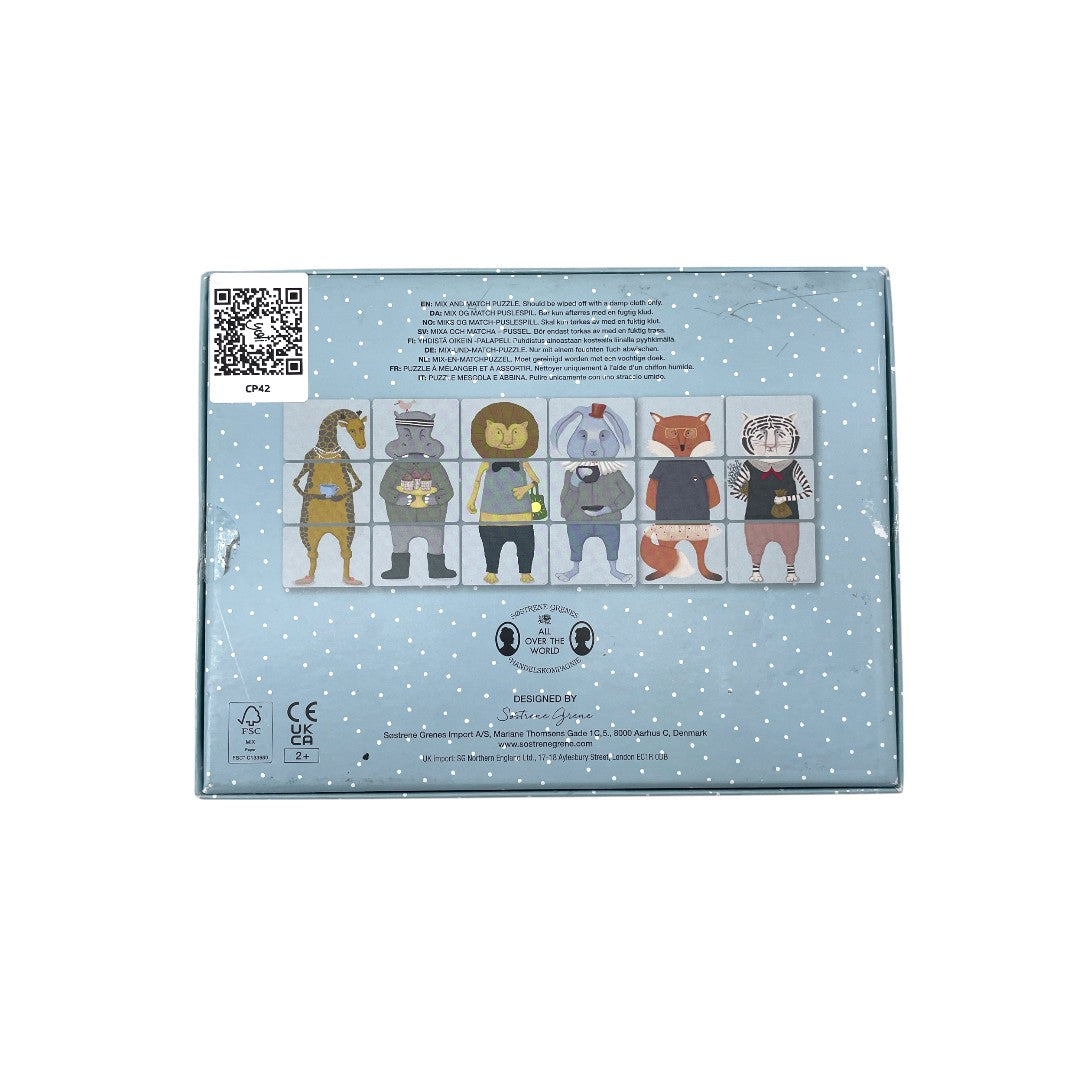 Mix and match - Puzzles animaux