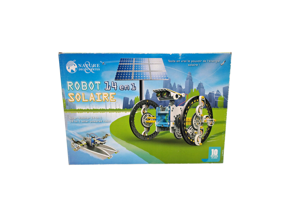 Robot solaire 14 en 1 - Kit de construction.