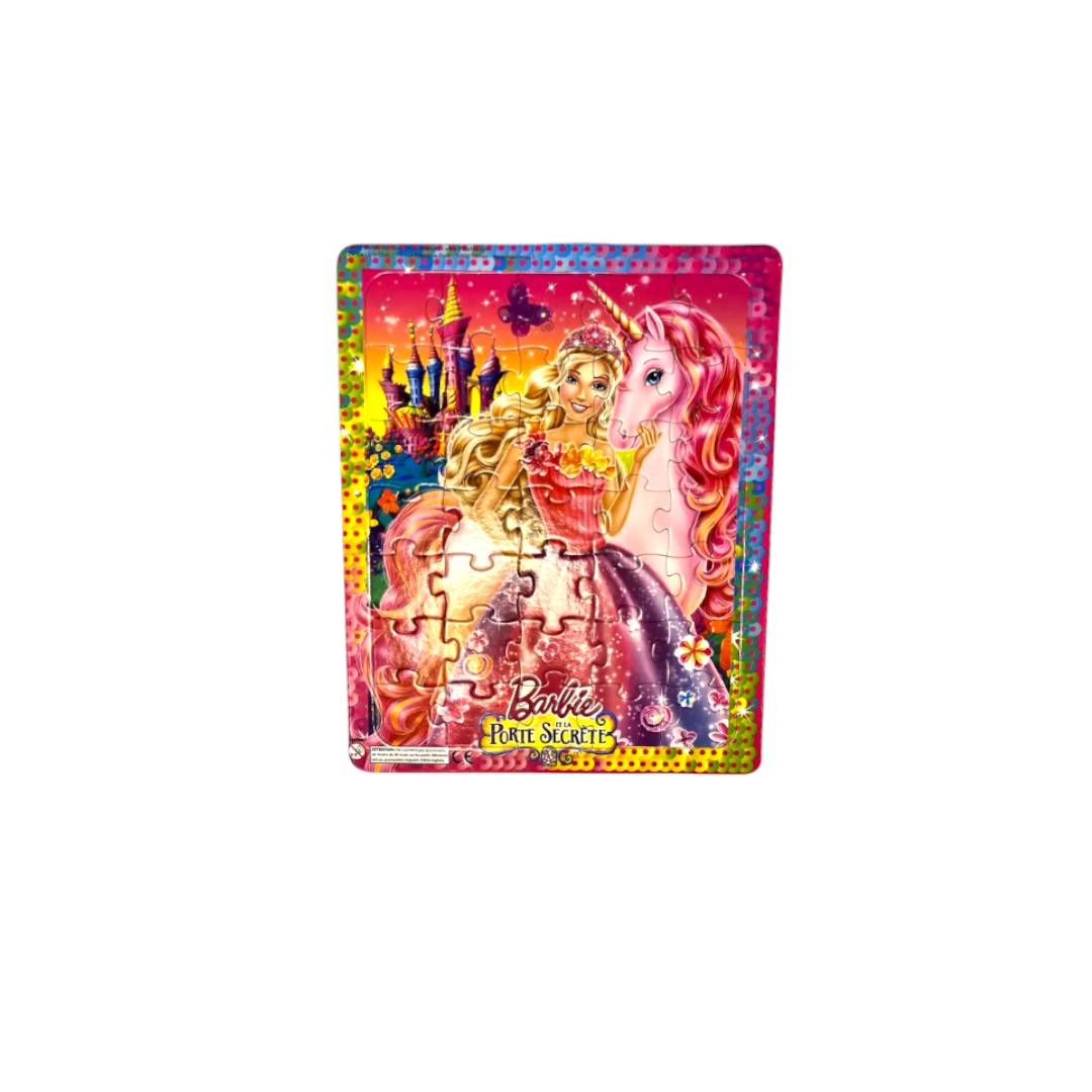 Puzzle cadre -  Barbie - 35 pièces