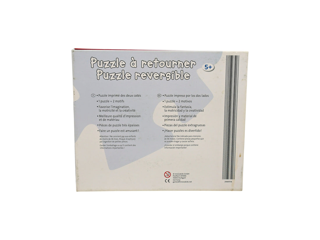 Puzzle - Cars double face - 48 pièces