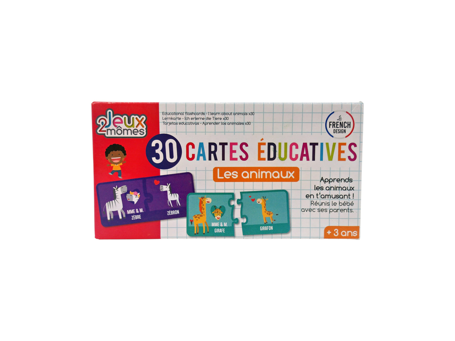 30 cartes éducatives - Les animaux
