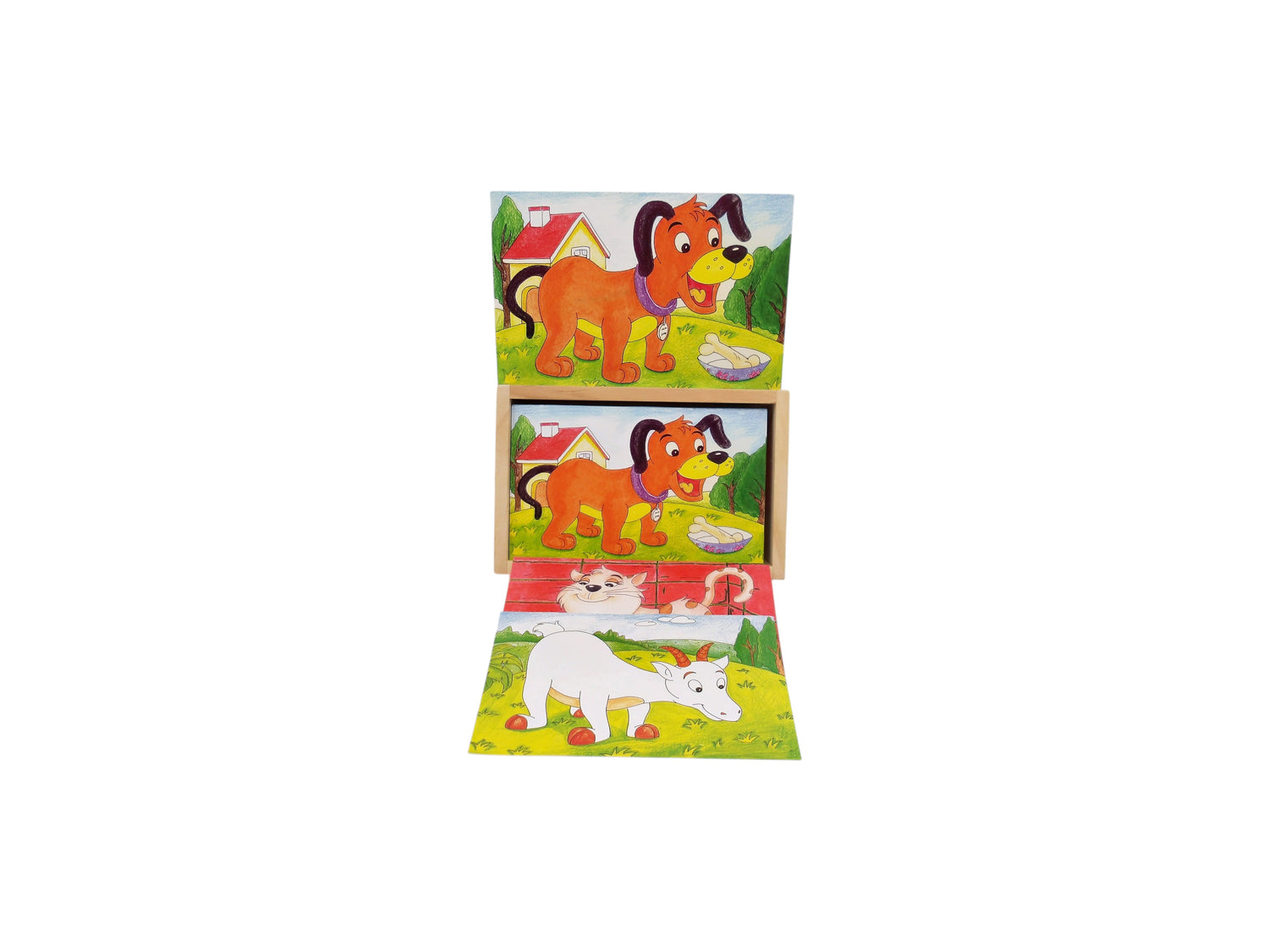 Puzzle - Cubes - Animaux