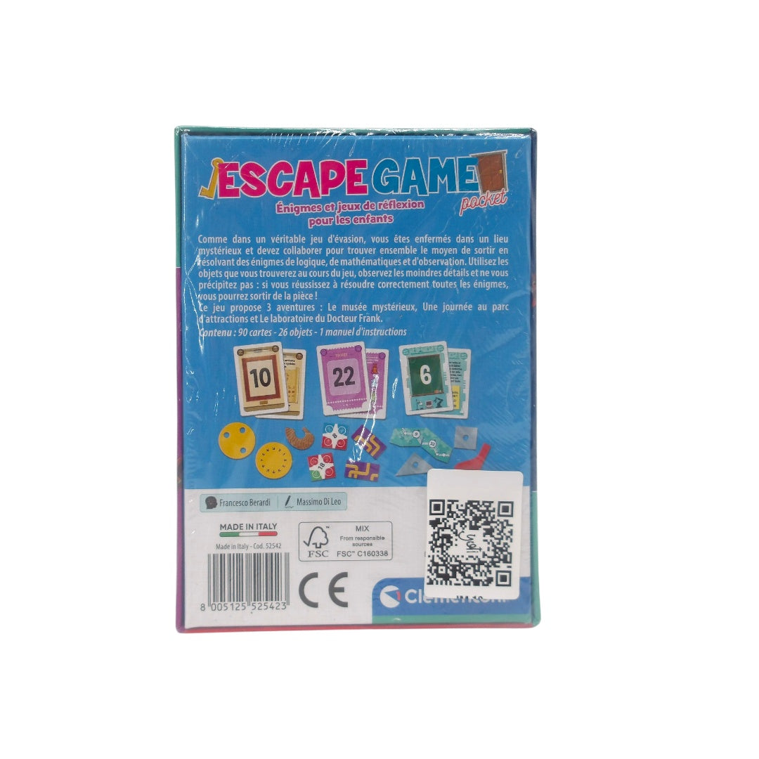 Escape game pocket 