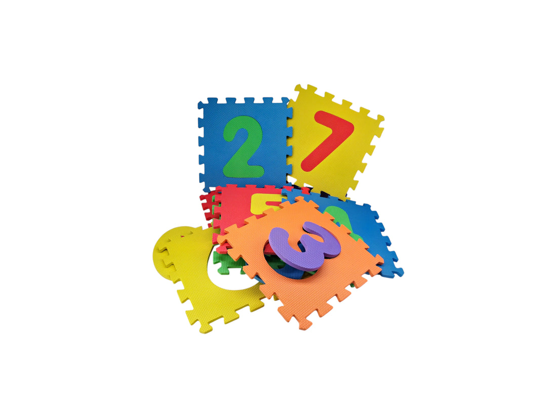 Tapis puzzle mousse chiffres