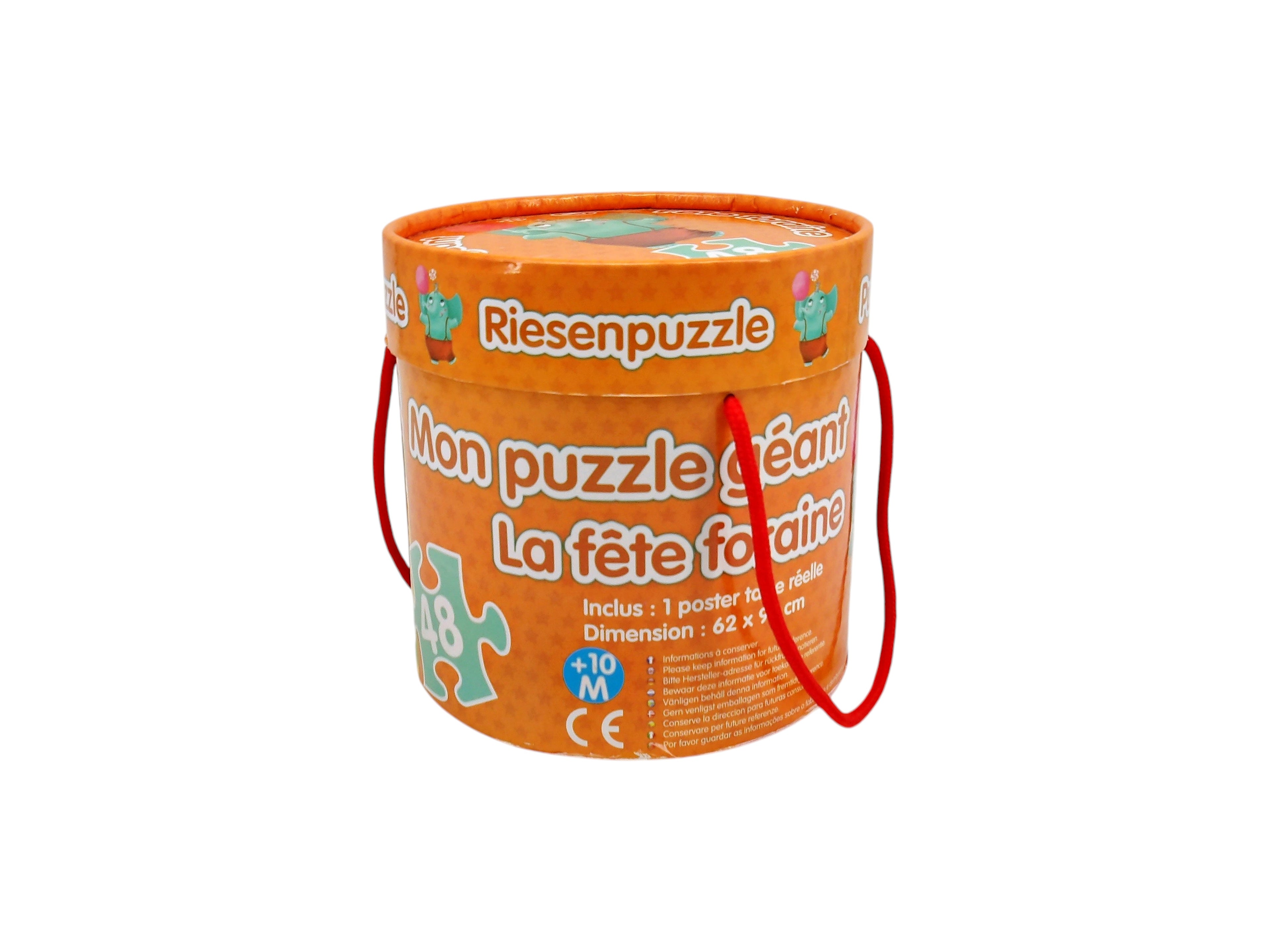 Puzzle géant fête foraine - 48 pièces