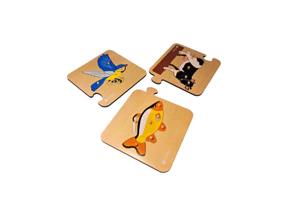 Puzzle géant - Montessori - Animaux