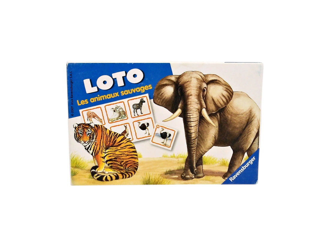Loto les animaux sauvages