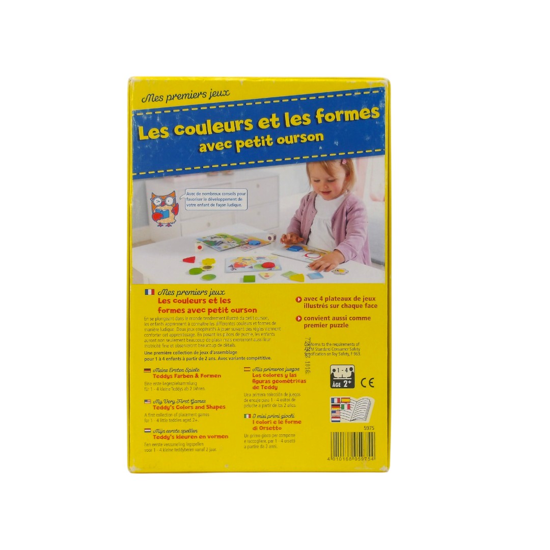 Mes premiers jeux - Les couleurs et les formes