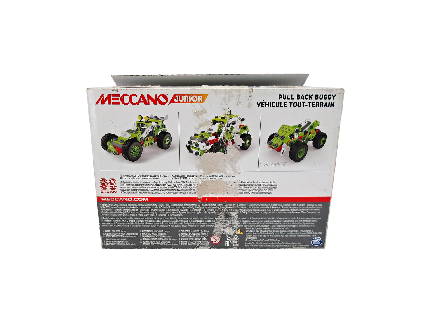 Meccano junior - Véhicule tout-terrain - 138 pièces