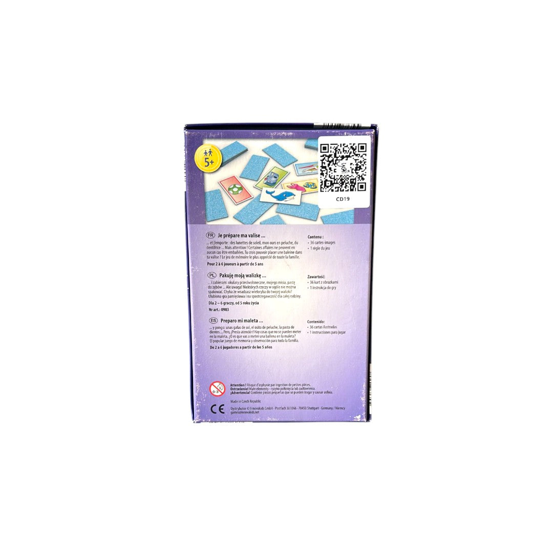 Je prépare ma valise