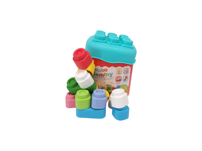 Boîte de soft Clemmy briques à empiler - 20 pièces