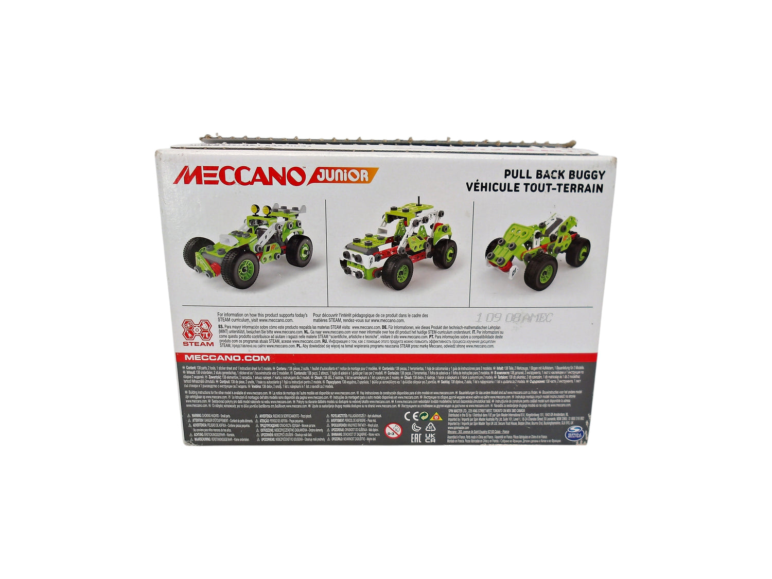 Meccano junior - Véhicule tout terrain - 138 pièces
