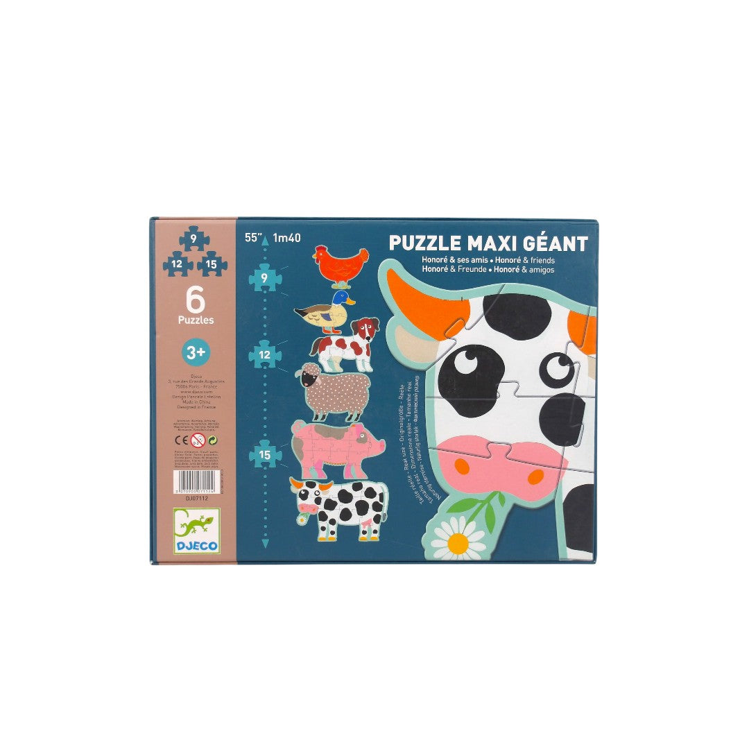 Puzzle - Maxi géant - Honoré et ses amis