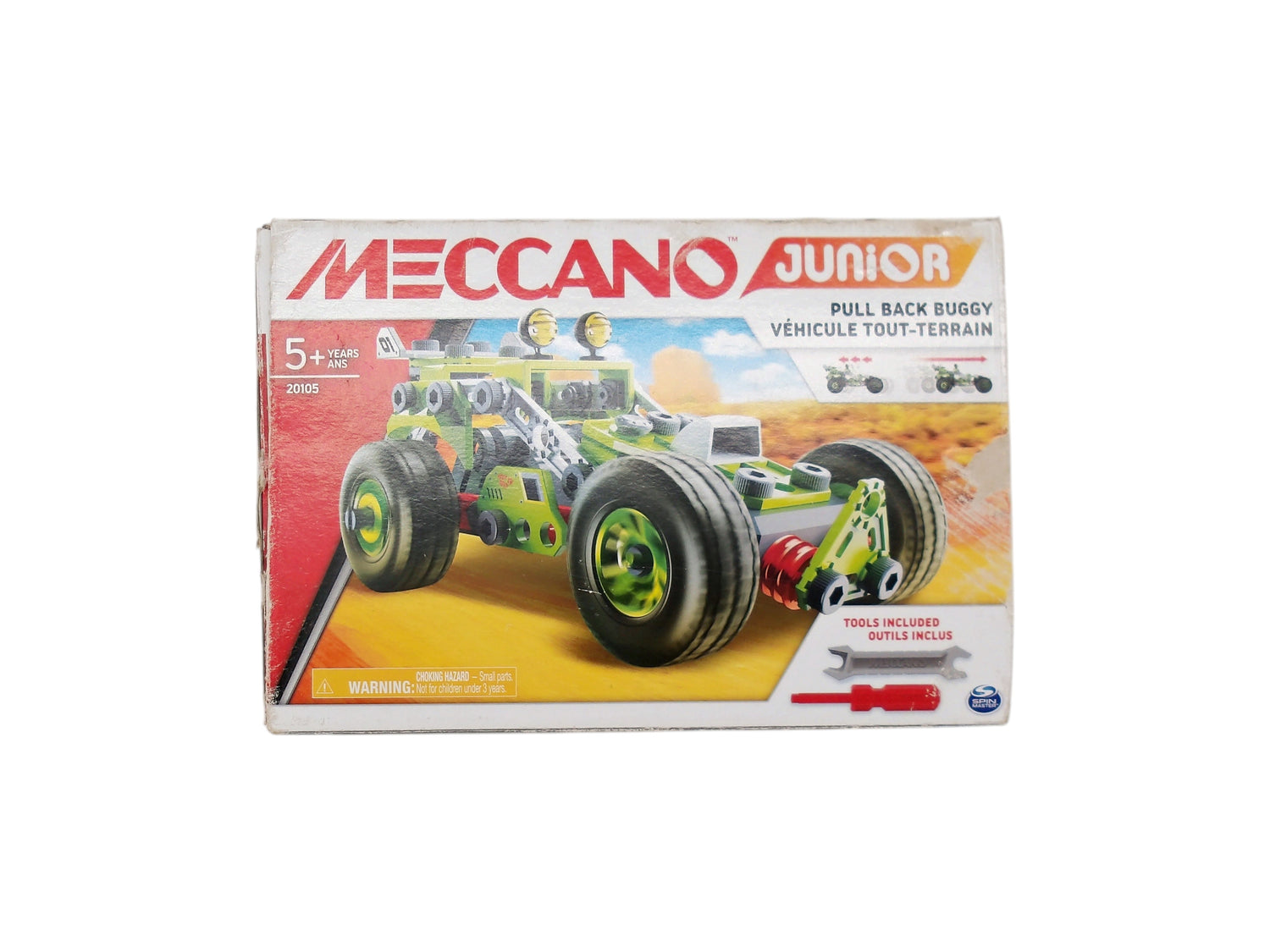 Meccano junior - Véhicule tout-terrain - 138 pièces