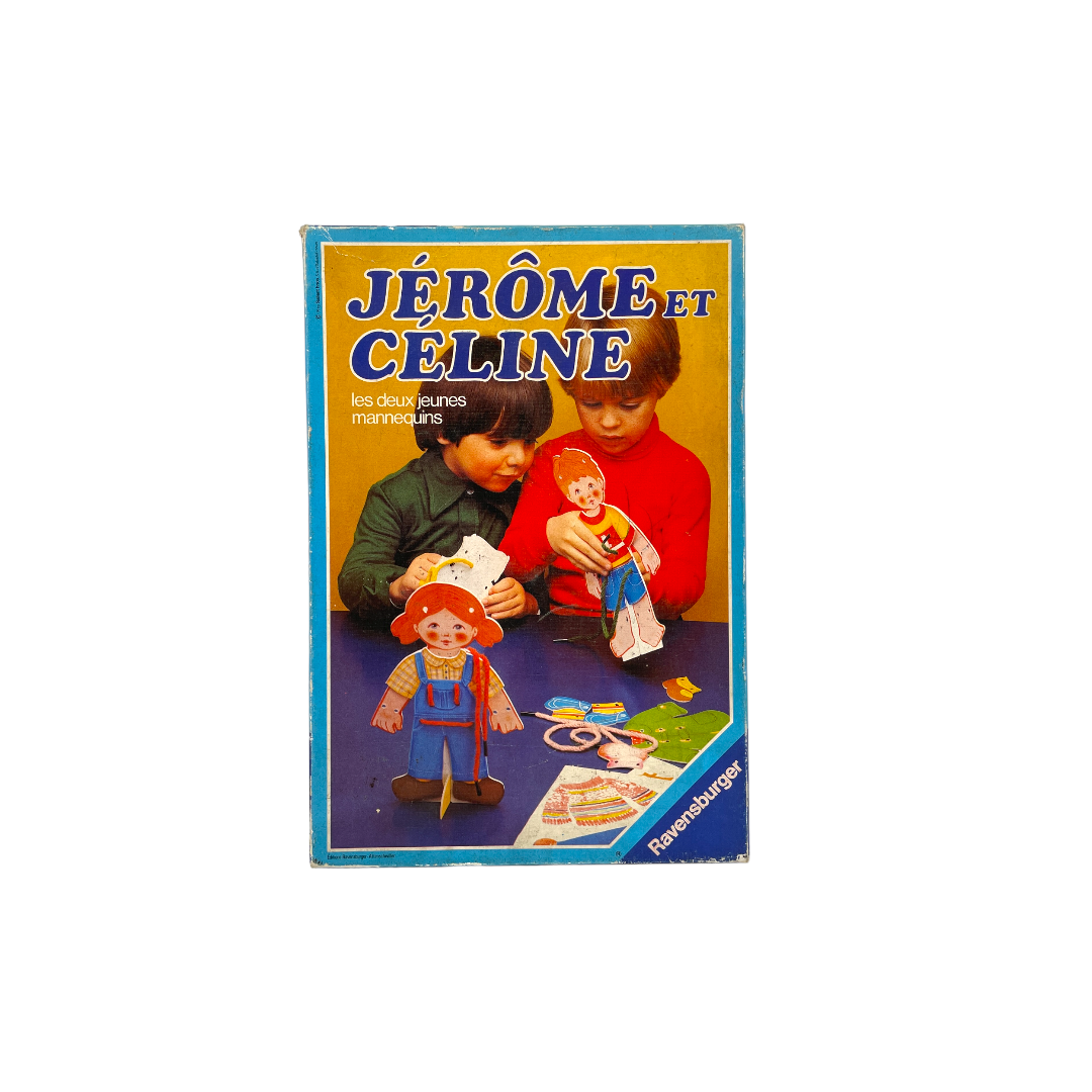 Jérôme et Céline - les deux jeunes mannequins- Édition 1983