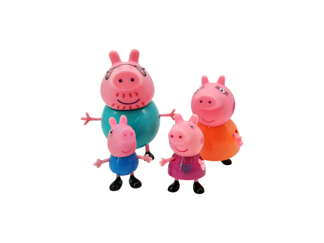 Figurines - Famille Peppa Pig - x4