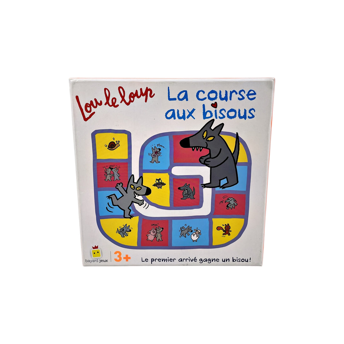 Lou le loup - La course aux bisous