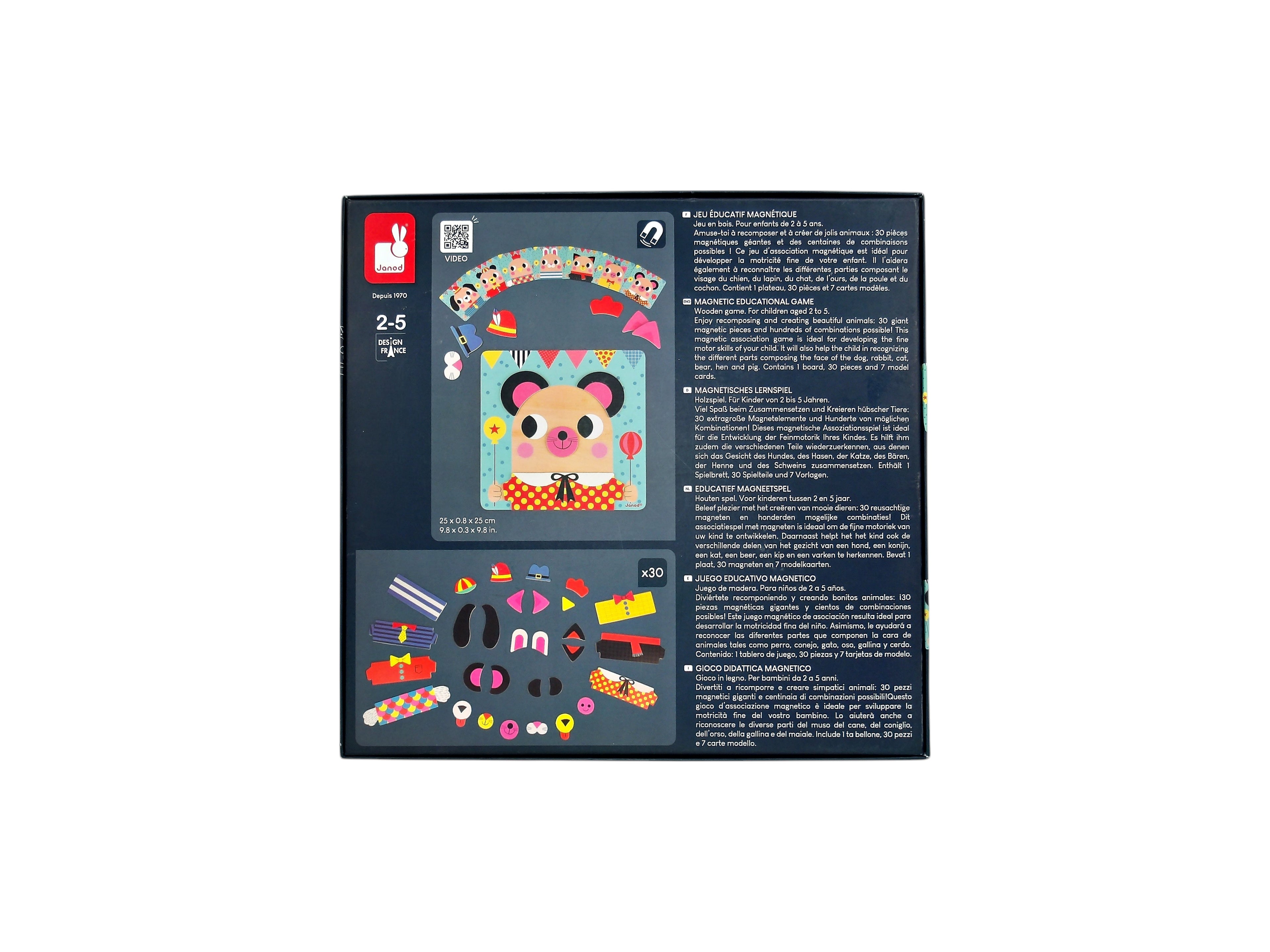 Jeu éducatif magnétique