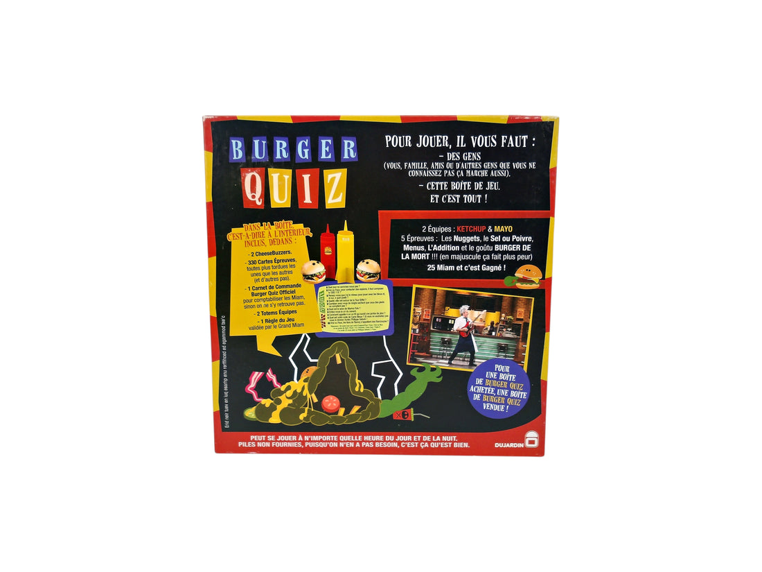 Burger Quiz Le Jeu- Édition 2018