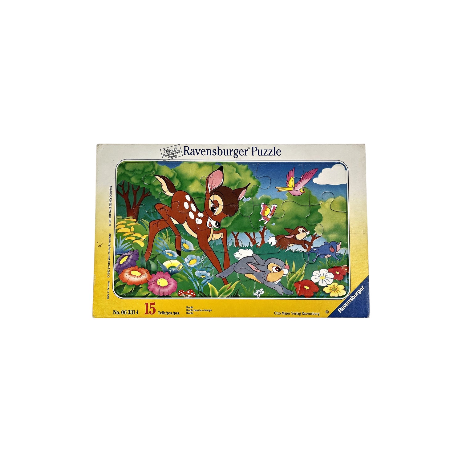 Puzzle cadre - Bambi - 15 pièces