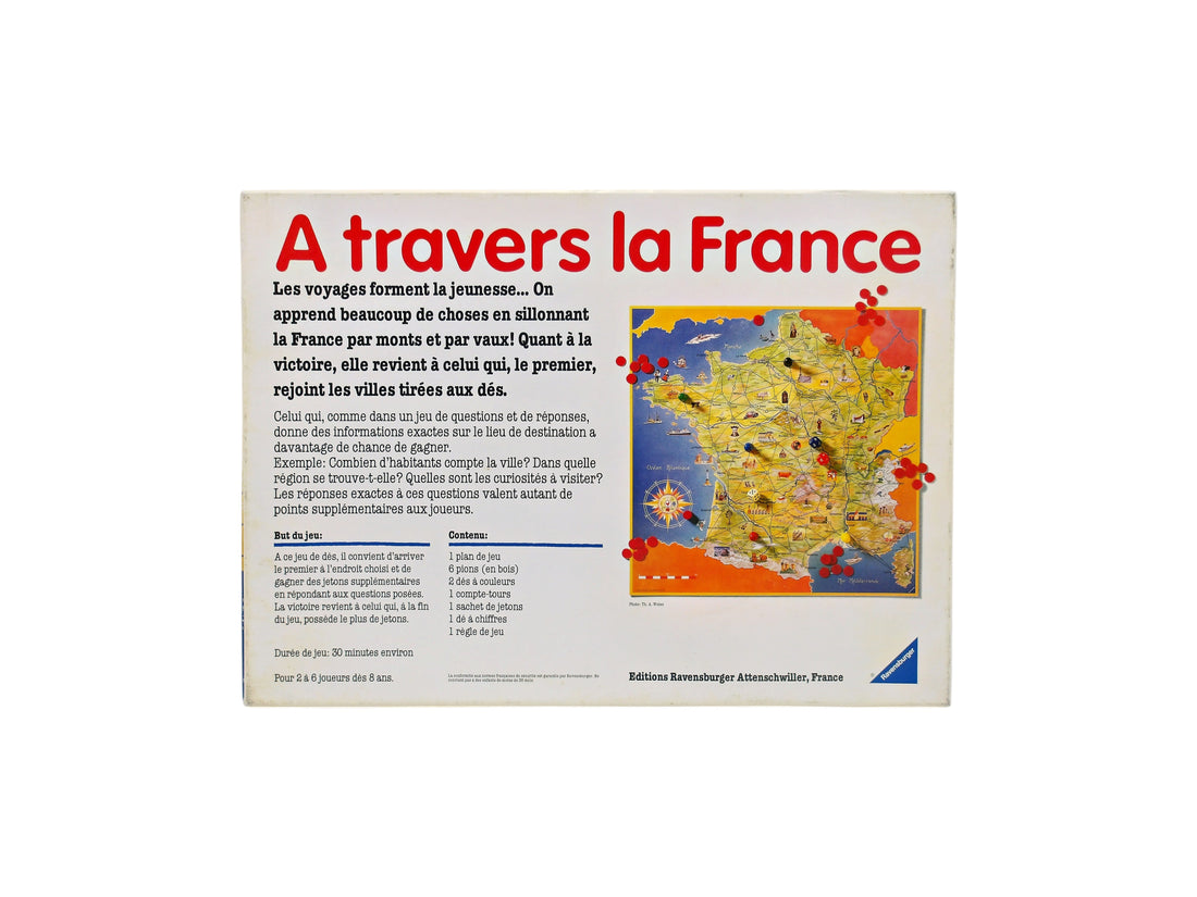 A travers la France - Édition 1988