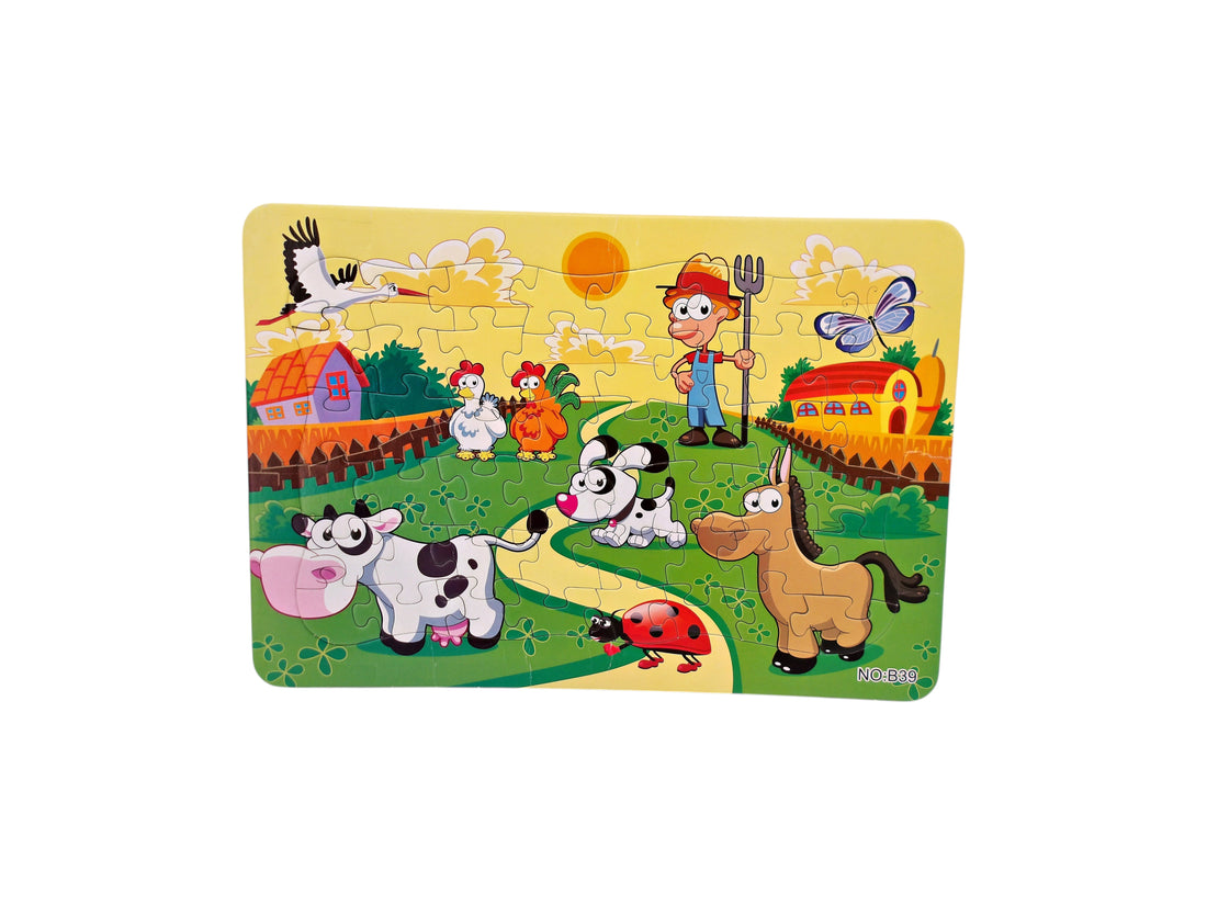 Puzzle cadre - La ferme