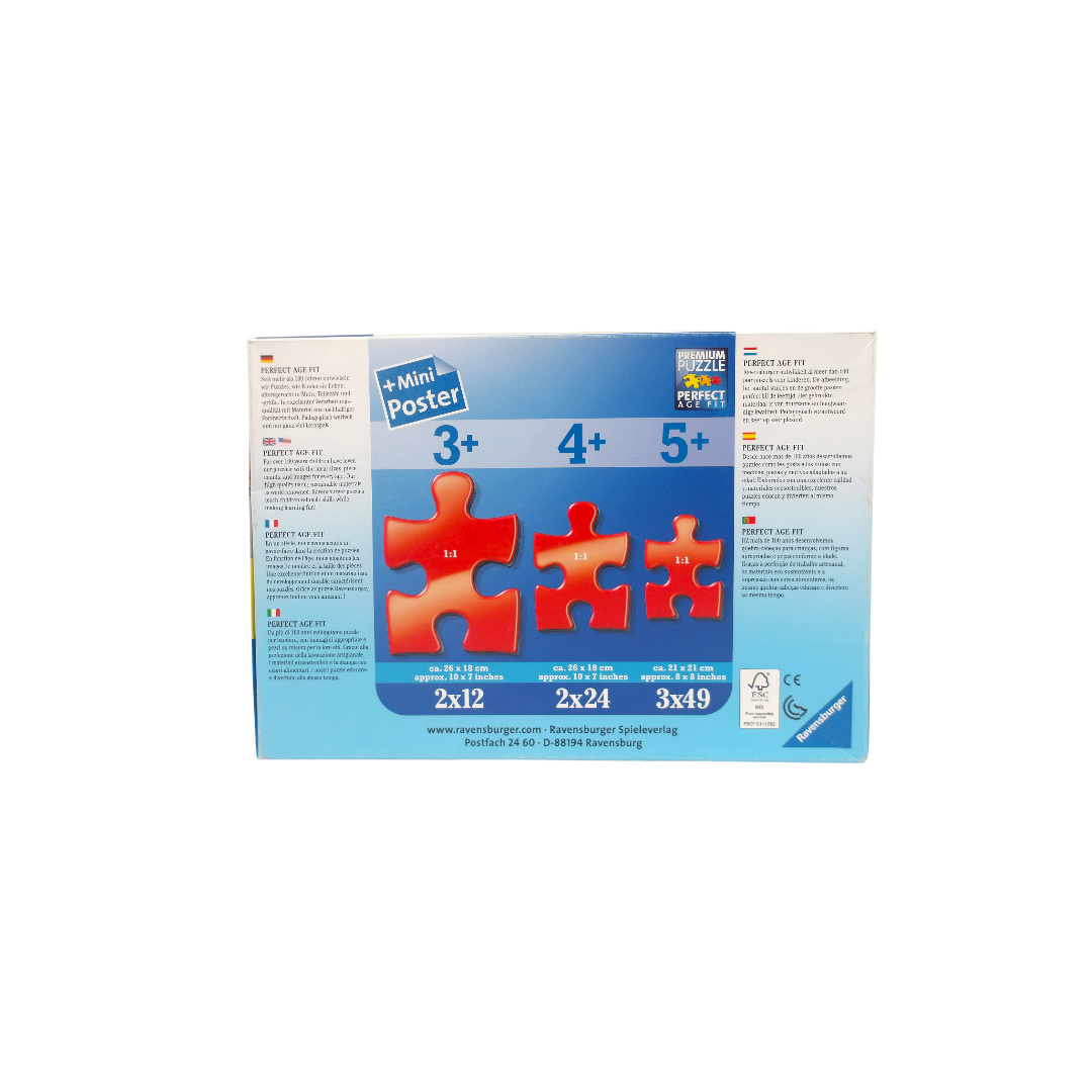 Puzzle - Chatons  - 2x24 pièces