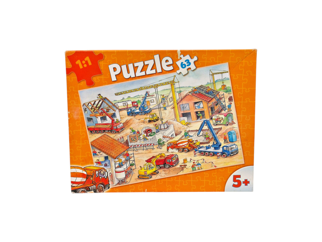 Puzzle - Chantier - 63 pièces