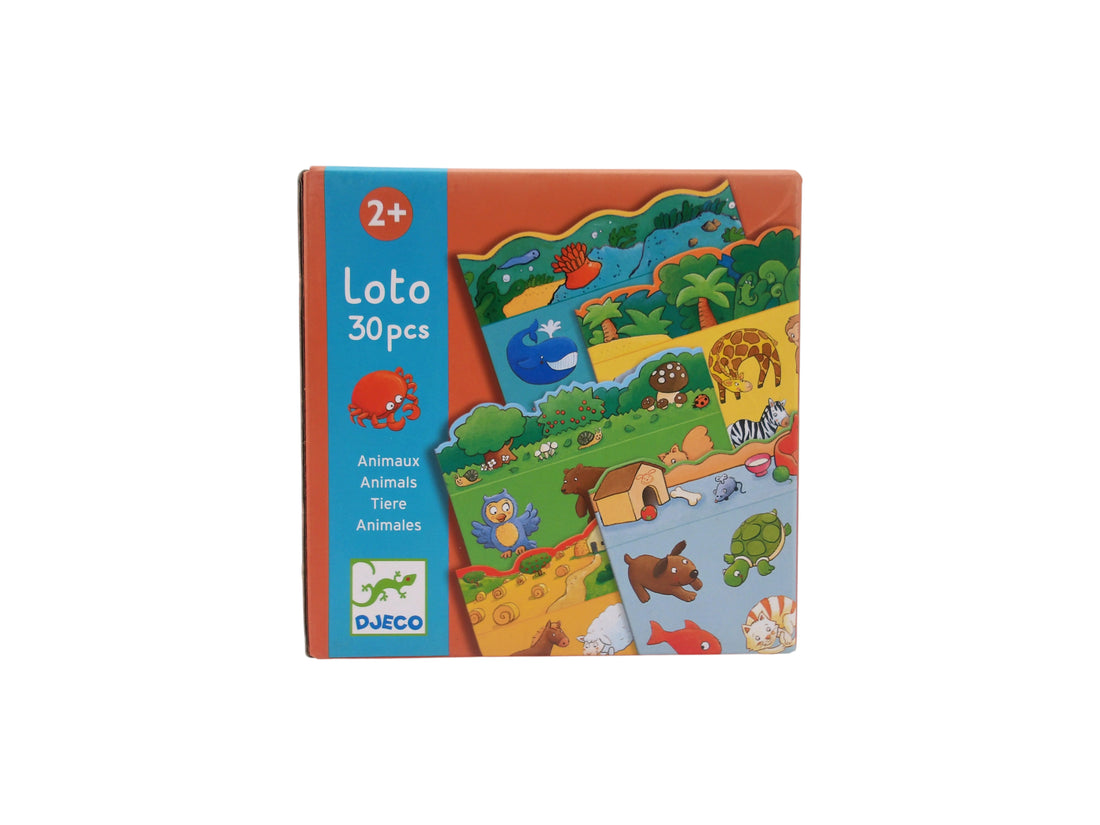 Jeu de loto - Animaux