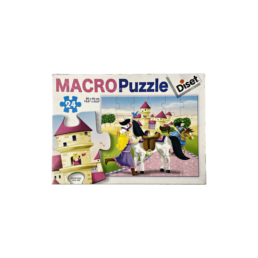 Macro puzzle - Princesse et château - 24 pièces- Édition 2010