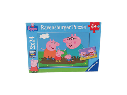 Puzzle - Peppa Pig - 2 x 24 pièces- Édition 2014
