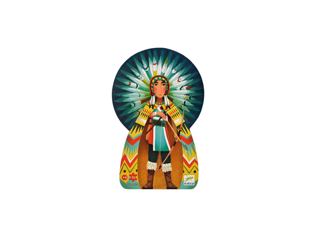 Puzzle - Tatanka, jeune indien - 36 pièces