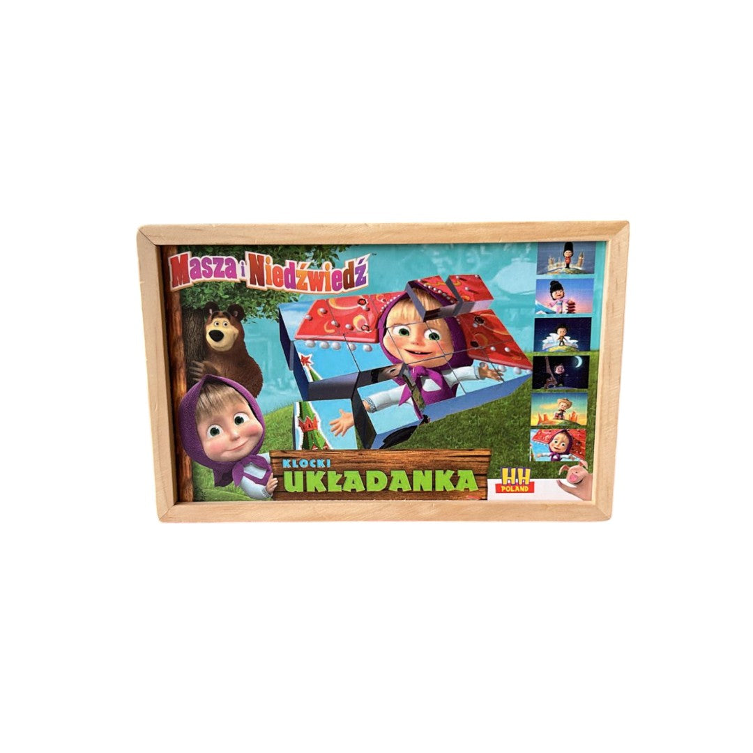 Puzzles cubes - Masha et Michka