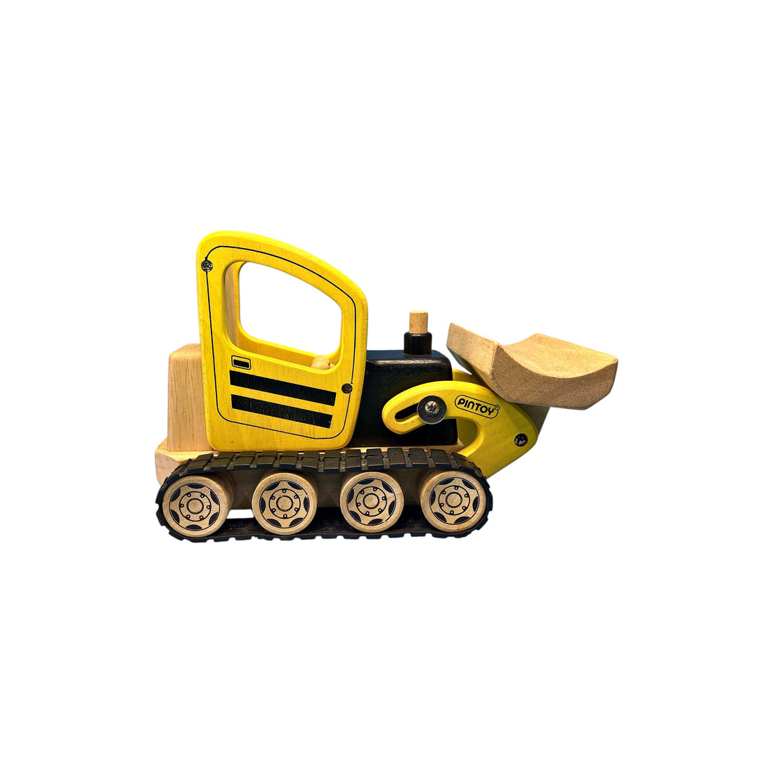 Bulldozer en bois 