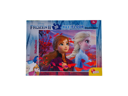 Puzzle double face - La Reine des Neiges 2 - 35 pièces